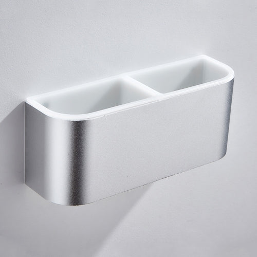 WD12 Punch-Free Umbrella Frame Simple Space Aluminum Wall Hanging Drain Umbrella Storage Rack, Umbrella bit: Silver Single