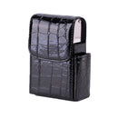 Cigarette Box Fashion Business Card Case(Stone Pattern Black)