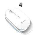 XUNSVFOX XYH60 1600 DPI 6-keys Charge Mute Wireless Mice, Colour: 2.4G Wireless White