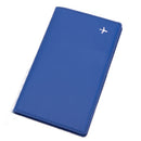 PU Leather Multi-Function Document Holder Travel Portable Passport Bag(Blue)