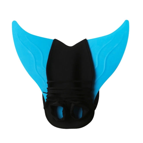 Mermaid Fins Frost Shoes One-Piece Fins Diving Fins, Size: Free Size(F58 Blue Adult)