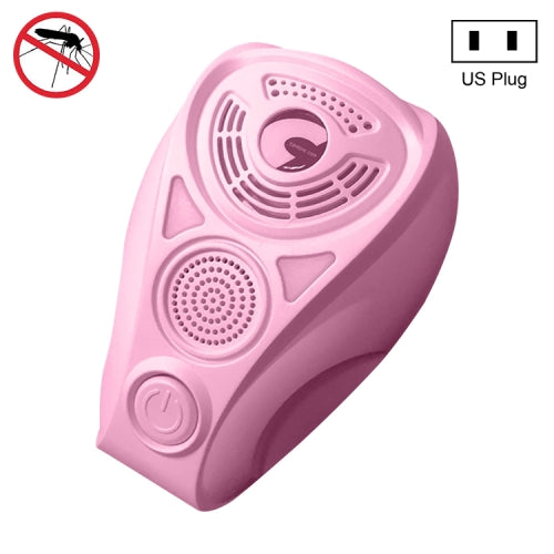 PR-1929 Ultrasonic Mouse Repellent Mosquito Repellent, Product Specifications: US Plug(Pink)