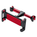 Car Seat Telescopic Bracket Car Rear Pillow Mobile Phone Bracket, Colour: 04 Upgrade Version Red