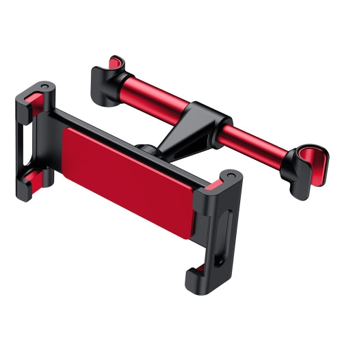 Car Seat Telescopic Bracket Car Rear Pillow Mobile Phone Bracket, Colour: 04 Upgrade Version Red