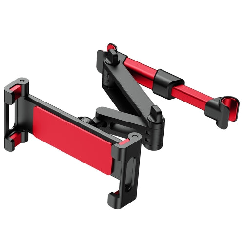 Car Seat Telescopic Bracket Car Rear Pillow Mobile Phone Bracket, Colour: 06 Upgrade Version Red