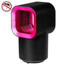Household Electronic Mosquito Lamp Mute Optical Catalyst Templer Mosquito Repellent(Black)