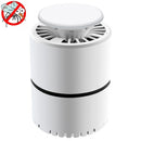 LED Mosquito Lamp Home USB Ultraviolet Torque Lamp Physics Mute Suction Mosquitoper(White)