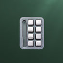 16215 304 Stainless Steel Ice Cubes Metal Quick Frozen Ice Stone, Standard sizes: 8-pieces+Ice Holder (No Logo)