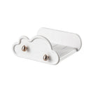 Cloud Bag Storage Rack Home Post-Packing Shelf(White)