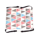 2 PCS PE-160 Canvas Hanging Cat Cage Hammock Adjustable Length Swing Pet Nest, Size: M(Pink triangle)