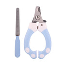 2 Sets BG-W097 Pet Stainless Steel Nail Clipper Set, Specification: Large Blue