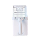 BG-M326 Pet Supplies Cat Litter Scoop Cleaning Kit Poop Scoop With Hook(Gray )