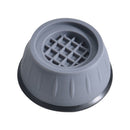 12 PCS Washing Machine Foot Pad Base Universal Fixed Tripper Mat Bracket(Gray)