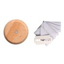 Bread Baguette Round Knife Wooden Double-Sided Bread Trimming Knife With 5 Blades, Specification: Beech