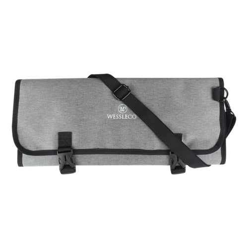 WESSLECO Chef Knife Tool Storage Bag Oxford Cloth Knife Bag(Gray)
