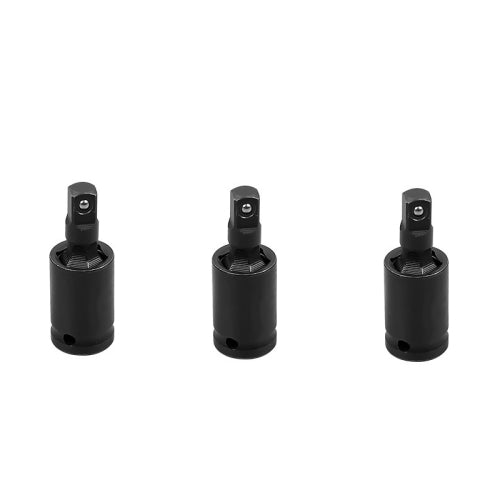 3 PCS Windurate Universal Joint Connector Electric Wrench Sleeve Joint Electrical Steering Head, Specification : 1/4 inch