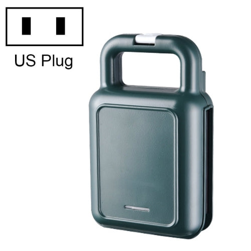 Sandwich Maker Toast And Breakfast Machine, US Plug(Green)