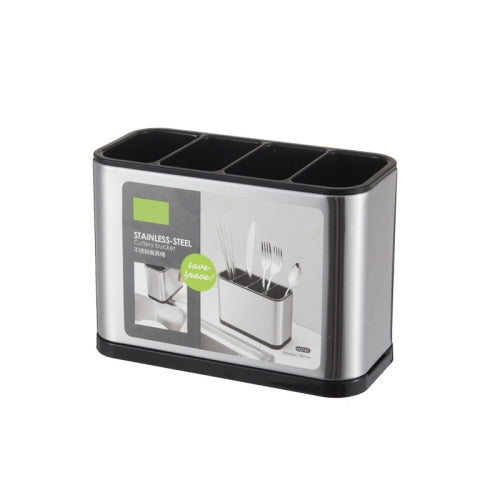 Stainless Steel Tableware Storage Tube Division Chopstick Rest, Layer (specification): H2740 Square