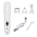 Electric 4 In 1 Epilator Ladies Household Multi-Function Water Washing Shaver(Purple Flower)