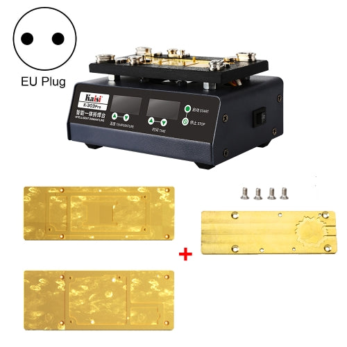 Kaisi 303 Pro Smart All-In-One Mobile Phone Motherboard Desoldering Station Repair Workbench 3 Module(EU Plug)