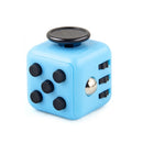3 PCS Cube Decompression Toys For Adults & Children Unlimited Dice Vent Toys, Colour: Blue