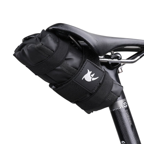 Rhinowalk RK5100 Bicycle Tools Storage Bag Mountain Bike Saddle Bag(Black)