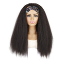 Turban Headband Corn Beard Long Hair Wig Headgear, Color Classification: 4