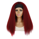 Turban Headband Corn Beard Long Hair Wig Headgear, Color Classification: BUG