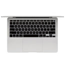 10 PCS Laptop Dust-Proof Waterproof Keyboard Film For MacBook Air 13.3 Inch A2337 2020 US Version (Transparent Black)