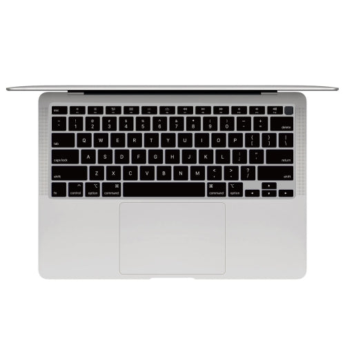 10 PCS Laptop Dust-Proof Waterproof Keyboard Film For MacBook Air 13.3 Inch A2337 2020 US Version (Transparent Black)