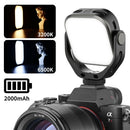 Ulanzi VIJIM VL66 Two-Color Adjustable LED Video Light with 360 Rotation Mount Fill Light(Two-color Temperature)