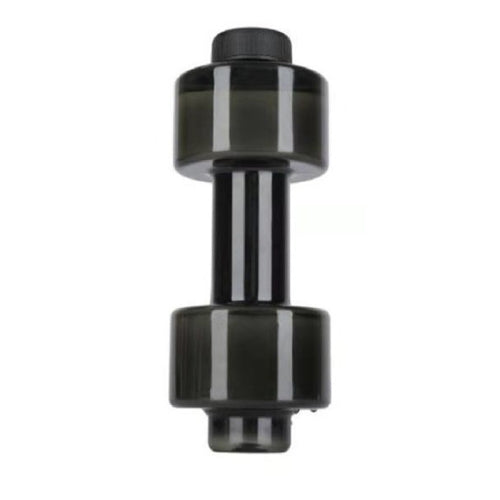 2 PCS Portable Home Fitness Dumbbell Water Bottle, Capacity: 2600ml(Black)