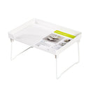 Kitchen Desktop Wardrobe Foldable Cabinet Storage Rack, Color:White