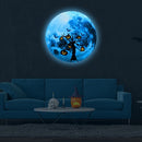 3 PCS AFG3395 20cm Halloween Moon Luminous Wall Sticker(Pumpkin Tree)