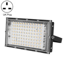 LED Plant Light Full Spectroscopy Waterproof Growth Lamp Seedlings Vegetable Filling Lamp, Power: UK Plug 96 Beads 100W(Pink Light)