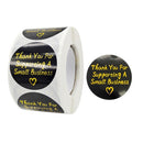 3 Rolls Stamping Thank You Sticker Envelope Sealing Sticker Gift Decoration Label, Size: 3.8cm / 1.5inch(K-67)