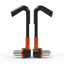 2 Pairs BSDDP B038 Motorcycle Hand Protection Bow ABS Adjustable Protection Rod(Orange)