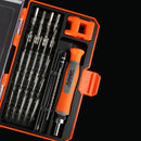 Obadun 9802 31 in 1 Screwdriver Set Tool Computer Clock Precision Multi-Function Repair Tool, Series: Ratchet Handle(Orange Box)