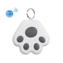 2 PCS HYC-09 Dog Paw Bluetooth Anti-Lost Device Pet Tracking Locator Keychain Smart Search Two-Way Alarm(Dark Gray )