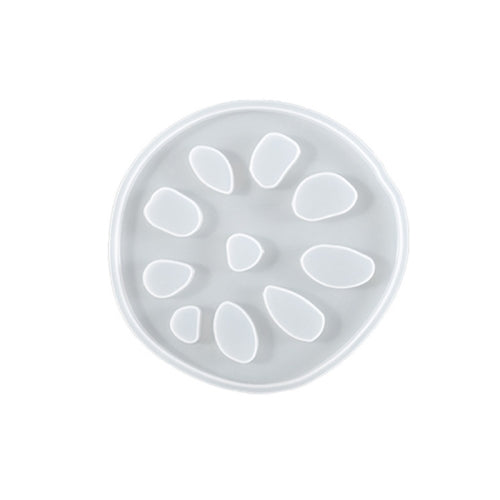 4 PCS JX-160 Crystal Epint DIY Mold Irregular Resin Cup Pad Mold, Specification: 03