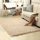 Shaggy Carpet for Living Room Home Warm Plush Floor Rugs fluffy Mats Kids Room Faux Fur Area Rug, Size:160x200cm(Beige)