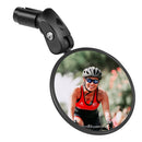 1 Pair WEST BIKING YP0720032 Bicycle Rear View Mirror Foldable Cycling Mirror(Black )