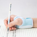 Pen-Holding Posture Wrist Correction Belt Primary School Students Writing Anti-Hook Wrist Corrector,Size: M (Blue)