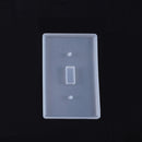 3 PCS Crystal Epoxy Mirror Porous Socket Button Data Line Switch Panel Silicone Mold, Specification: Style Three