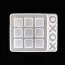 3 PCS DIY Crystal Elastic Chessboard Game Mold Nine Palace Game Chess Word Chess Mold, Specification: MD3921