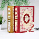 2 PCS 6 Inch 4D 200 Sheets Photo Albums Retro Interstitial With Boxed Album(2203-1 Color Mixed)