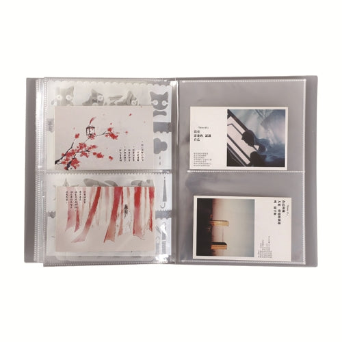 5R7 Inch PP Frosted Sticker Seal Storage Book Hand Account Sticker Organize Photo Album