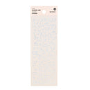 10 PCS Laser Hot Stamping And Hot Silver Sticker PVC Waterproof Self-Adhesive Hand Account Decoration Sealing Sticker(Number 16)