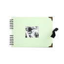 2 PCS DIY Hand-Adhesive Horizontal Photo Album Specification: Green