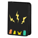 PU Face Loose-Leaf Game Card Album Album Anime Peripheral Idol Card Collection Album(Black)